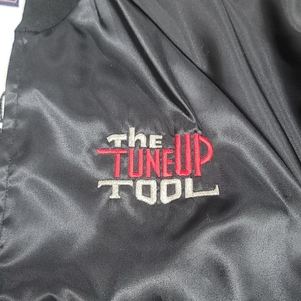 King Louie Satin Bomber Jacket Size XL